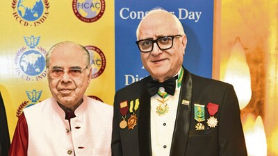Vivek Burman and KL Ganju