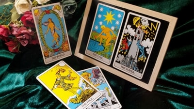 Monthly Tarot Card Predictions for April 2025.