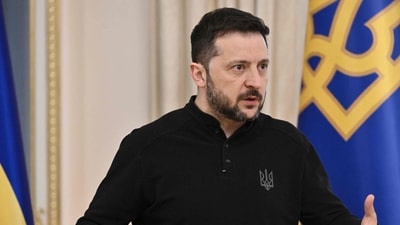 Ukrainian President Volodymyr Zelensky said he doesn't recognize US military aid as loans (AFP) Ukrainian President Volodymyr Zelensky said he doesn't recognize US military aid as loans (AFP)