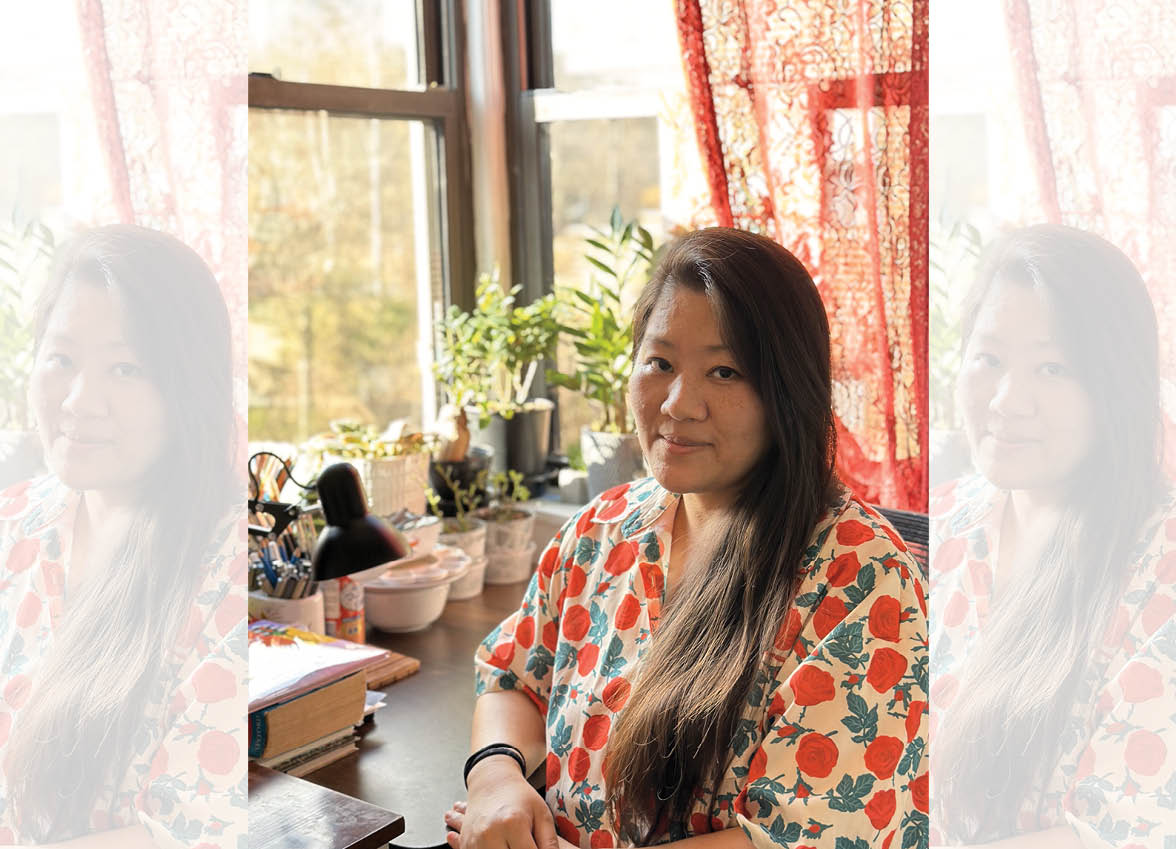 Alyssa Pachuau spends time depicting hairstyles, clothes, and accessories specific to each tribe. Alyssa Pachuau spends time depicting hairstyles, clothes, and accessories specific to each tribe.