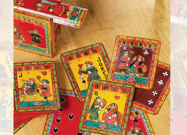 Ganjifa, a Persian-origin card game, found a new life and identity in Sawantwadi. (Sawantwadi Palace) Ganjifa, a Persian-origin card game, found a new life and identity in Sawantwadi. (Sawantwadi Palace)