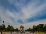 Delhi also witnessed a drop in temperature on Saturday, with minimum temperatures ranging 2-9°C below normal at different locations. (Sanchit Khanna/HT Photo) Delhi also witnessed a drop in temperature on Saturday, with minimum temperatures ranging 2-9°C below normal at different locations. (Sanchit Khanna/HT Photo)