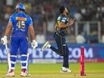 Mohammed Siraj dismissed Rohit Sharma for 8 in the IPL match between Gujarat Titans and Mumbai Indians. Mohammed Siraj dismissed Rohit Sharma for 8 in the IPL match between Gujarat Titans and Mumbai Indians.