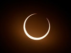Solar Eclipse 2025: (Representational Image) The eclipse on March 29 will be a partial Solar Eclipse, where the Moon will only partially block the Sun. 