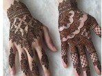 Explore the different designs of mehndi on Chand Raat for Eid celebrations.(Pinterest)