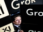 This photo illustration shows screens displaying the logos of xAI and Grok, a generative artificial intelligence chatbot developed by xAI, the American company specializing in artificial intelligence and it's founder South African businessman Elon Musk. This photo illustration shows screens displaying the logos of xAI and Grok, a generative artificial intelligence chatbot developed by xAI, the American company specializing in artificial intelligence and it's founder South African businessman Elon Musk.