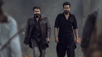 L2 Empuraan box office collection day 3: Prithviraj Sukumaran and Mohanlal in a still from the film. L2 Empuraan box office collection day 3: Prithviraj Sukumaran and Mohanlal in a still from the film.
