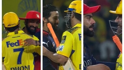 Krunal Pandya, Rajat Patidar, Virat Kohli show admiration for MS Dhoni