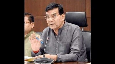UP energy minister AK Sharma (File) UP energy minister AK Sharma (File)