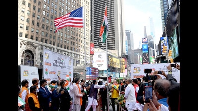 US-India relations do not rank as a top-tier election issue for the diaspora. Like the broader American electorate, Indian Americans referenced inflation, abortion, and jobs and the economy as their most pressing concerns in November 2024 (Getty Images)