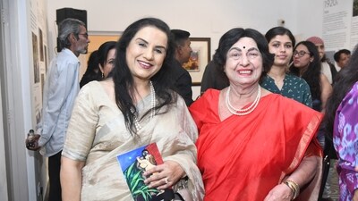 Meesha Sharma with Uma Jain