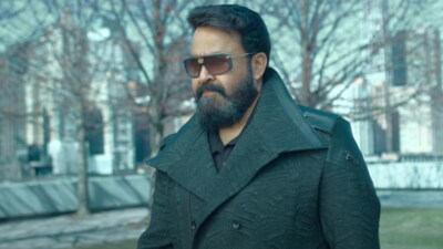 L2 Empuraan worldwide box office collection day 2: Mohanlal in a still from the film. L2 Empuraan worldwide box office collection day 2: Mohanlal in a still from the film.