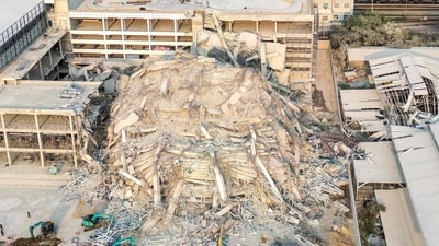 The Myanmar earthquake, which killed hundreds in the country, also left at least six dead in Thailand, including fatalities in a building collapse in Bangkok's Chatochak. In pic: Aerial photograph shows the site of an under-construction building collapse in Bangkok on March 29, 2025, a day after an earthquake struck central Myanmar and Thailand. (AFP) The Myanmar earthquake, which killed hundreds in the country, also left at least six dead in Thailand, including fatalities in a building collapse in Bangkok's Chatochak. In pic: Aerial photograph shows the site of an under-construction building collapse in Bangkok on March 29, 2025, a day after an earthquake struck central Myanmar and Thailand. (AFP)