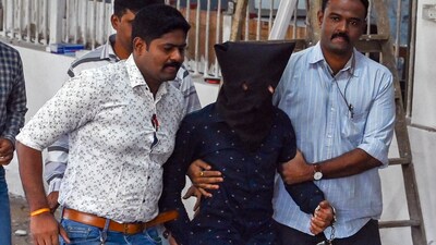 Shariful Islam Shehzad Mohammad, the 30-year-old Bangladeshi nationalist arrested in the Saif Ali Khan stabbing case (Raju Shinde/HT Photo)