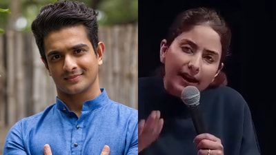YouTuber Ranveer Allahbadia and stand-up comic Swati Sachdeva. YouTuber Ranveer Allahbadia and stand-up comic Swati Sachdeva.