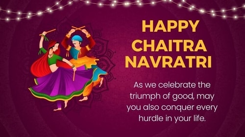 Happy Chaitra Navratri 2025. (Image by Canva) Happy Chaitra Navratri 2025. (Image by Canva)