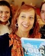 Aditi, the author, and Rohini ( L to R).