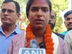 Sakshi Kumar is one of the three toppers along with Anshi Kumari and Ranjan Verma who scored an impressive 489 out of 500 marks in the BSEB matric exams 2025. (Image source: x.com/ANI) Sakshi Kumar is one of the three toppers along with Anshi Kumari and Ranjan Verma who scored an impressive 489 out of 500 marks in the BSEB matric exams 2025. (Image source: x.com/ANI)