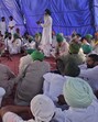Bhartiya Kisan Union (Ekta-Sidhupur)leaders meeting in Dallewal village in Faridkot on Saturday. (Sanjeev Kumar/HT) Bhartiya Kisan Union (Ekta-Sidhupur)leaders meeting in Dallewal village in Faridkot on Saturday. (Sanjeev Kumar/HT)
