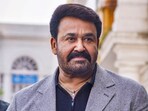 Malayalam film actor Mohanlal during a press meet for his upcoming film 'L2: Empuraan', in New Delhi.