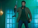 A still from Sikandar featuring Salman Khan. A still from Sikandar featuring Salman Khan.