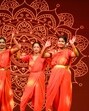 Students perform a cultural dance at Vidya School in Gurugram on Saturday. (Parveen Kumar/HT Photo)