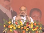 Union minister Amit Shah addressed a public rally in Bihar's Gopalganj on Sunday. Union minister Amit Shah addressed a public rally in Bihar's Gopalganj on Sunday.