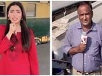 Mahira Khan recreated the Chand Nawab reporting video. Mahira Khan recreated the Chand Nawab reporting video.