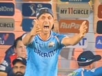 Ashish Nehra had lost his cool during GT vs MI game