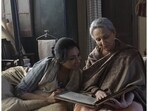 Rituparna Sengupta and Sharmila Tagore in a still from Puratawn.