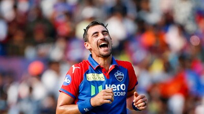 Mitchell Starc took a five-wicket haul as the Delhi Capitals thrashed Sunrisers Hyderabad by seven wickets and started their season off with two consecutive wins. (ANI) Mitchell Starc took a five-wicket haul as the Delhi Capitals thrashed Sunrisers Hyderabad by seven wickets and started their season off with two consecutive wins. (ANI)