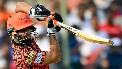 Sunrisers Hyderabad's Aniket Verma plays a shot during the Indian Premier League (IPL) Twenty20 cricket match between Delhi Capitals and Sunrisers Hyderabad (AFP) Sunrisers Hyderabad's Aniket Verma plays a shot during the Indian Premier League (IPL) Twenty20 cricket match between Delhi Capitals and Sunrisers Hyderabad (AFP)