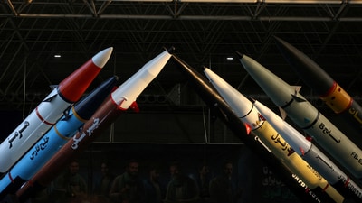 Iran has reportedly readies missiles in their launchers in underground cities (REUTERS)