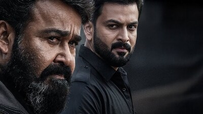 L2 Empuraan box office collection day 4: Mohanlal and Prithviraj Sukumaran in a still from the film. L2 Empuraan box office collection day 4: Mohanlal and Prithviraj Sukumaran in a still from the film.