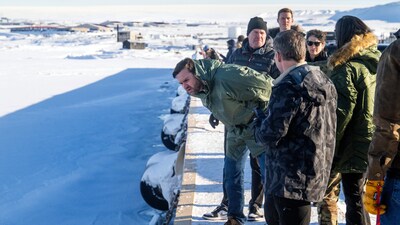 US officials visited several homes in Nuuk, the capital of Greenland, to see if anyone who might like to meet Usha Vance, according to Jesper Steinmetz of Denmark's TV 2. However, the officials were turned away by everyone, the report added. (AP) US officials visited several homes in Nuuk, the capital of Greenland, to see if anyone who might like to meet Usha Vance, according to Jesper Steinmetz of Denmark's TV 2. However, the officials were turned away by everyone, the report added. (AP)