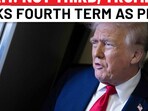 After saying 'not joking', Trump says next will be his 4th, not 3rd, prez term After saying 'not joking', Trump says next will be his 4th, not 3rd, prez term