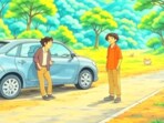 An Instagram user was 'shocked' to see an extra person in his AI-generated Ghibli edit. An Instagram user was 'shocked' to see an extra person in his AI-generated Ghibli edit.