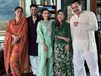 Kareena Kapoor, Kunal Kemmu, Soha Ali Khan, Saba Pataudi and Saif Ali Khan celebrated Eid together. Kareena Kapoor, Kunal Kemmu, Soha Ali Khan, Saba Pataudi and Saif Ali Khan celebrated Eid together.