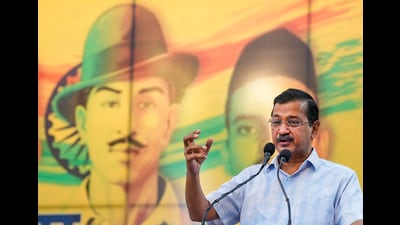 AAP national convener Arvind Kejriwal (PTI)