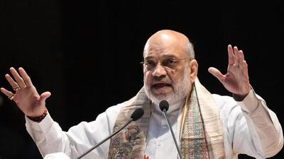 Amit Shah is also likely to visit forward areas in Jammu region and meet the troops deployed in border security. (HT file photo)