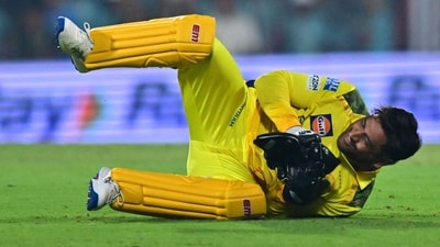 MS Dhoni's wicketkeeping is still sharp but his batting heydays are long over (AFP) MS Dhoni's wicketkeeping is still sharp but his batting heydays are long over (AFP)