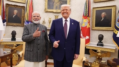 Prime Minister Narendra Modi met with US President Donald Trump at the White House in Washington, DC, to discuss strengthening the India-US bilateral partnership across various sectors. (narendramodi-X) Prime Minister Narendra Modi met with US President Donald Trump at the White House in Washington, DC, to discuss strengthening the India-US bilateral partnership across various sectors. (narendramodi-X)