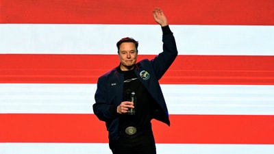 Elon Musk stated that he was attempting to “figure it out" how some Congress lawmakers became so rich. (REUTERS)