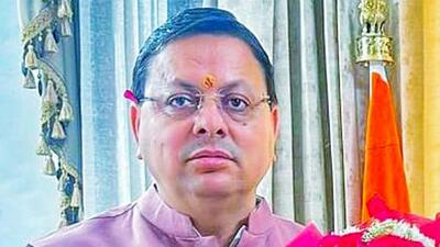 Uttarakhand Chief Minister Pushkar Singh Dhami. (ANI) Uttarakhand Chief Minister Pushkar Singh Dhami. (ANI)