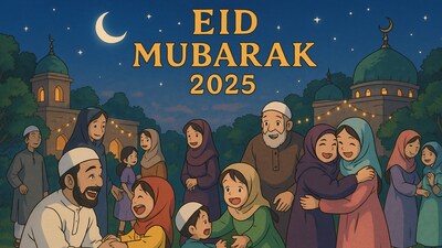 In addition to traditional observances, a new trend has taken hold this Eid: the creation of AI-generated Eid Mubarak images inspired by the worlds of Studio Ghibli (ChatGPT) In addition to traditional observances, a new trend has taken hold this Eid: the creation of AI-generated Eid Mubarak images inspired by the worlds of Studio Ghibli (ChatGPT)