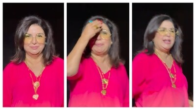 Farah Khan is annoyed at silly comments from paparazzi. Farah Khan is annoyed at silly comments from paparazzi.