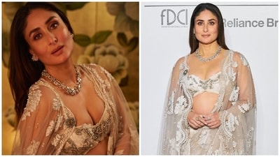 Kareena Kapoor attends the Lakme Fashion Week gala. Kareena Kapoor attends the Lakme Fashion Week gala.