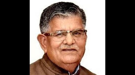 Punjab governor Gulab Chand Kataria