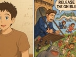 Sam Altman joined the trend by sharing a Ghibli-style image of himself (L) and a pic created by an X user (R). Sam Altman joined the trend by sharing a Ghibli-style image of himself (L) and a pic created by an X user (R).