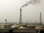 Oil storage tanks are seen at the Bharat Petroleum Corporation Ltd refinery in Mumbai April 24, 2008.